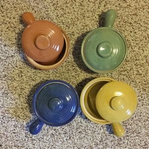 Set of 4 Cute Soup or Dip Bowls